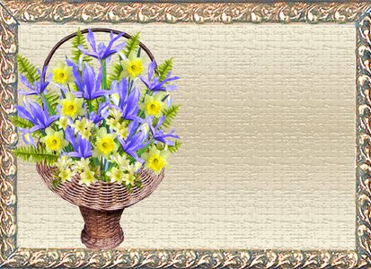 Daffodil basket frame