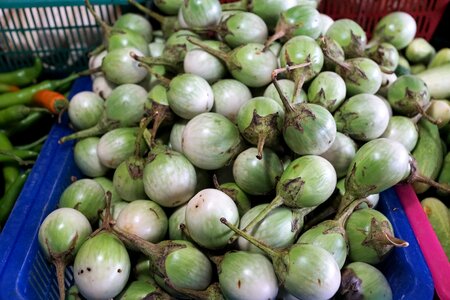 Healthy vegetables market