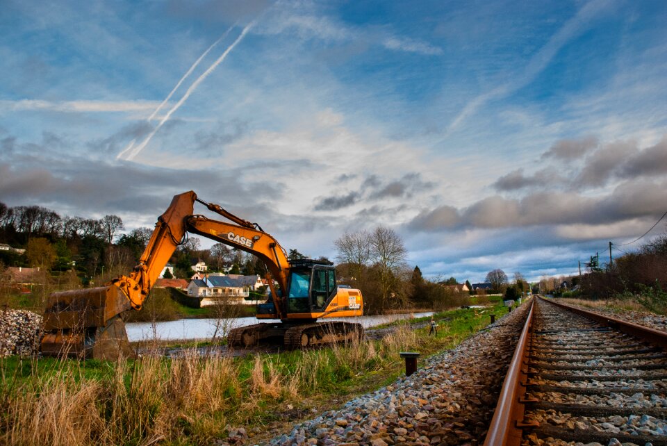Landscape industry crane