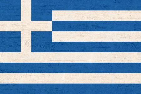 Country flag greek blue
