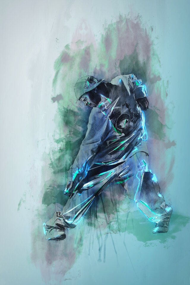 Graphic motion dancer
