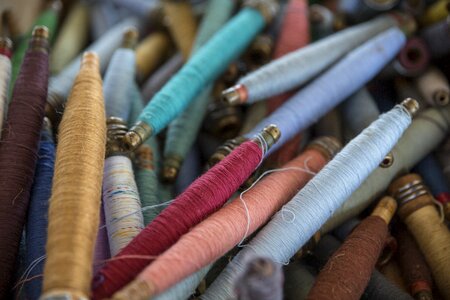 Sewing material colours