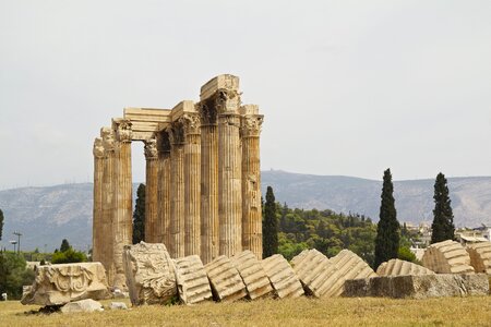 Greek sightseeing summer photo