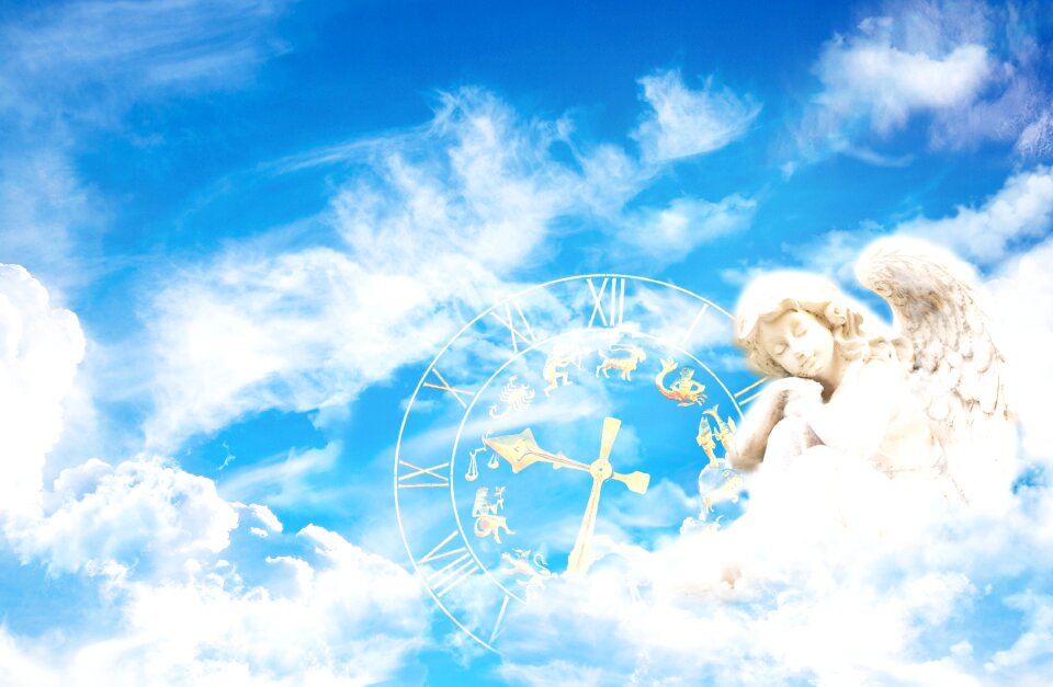 Composing clouds sky