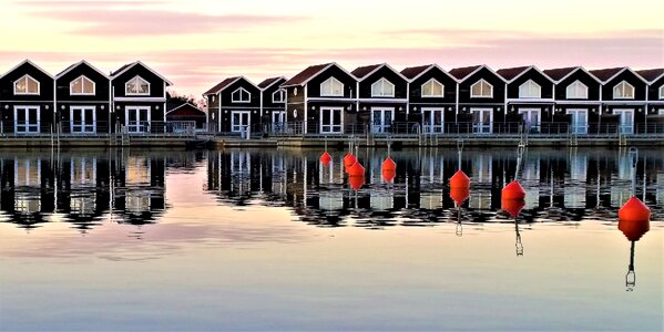 Boathouses boathouse lake photo