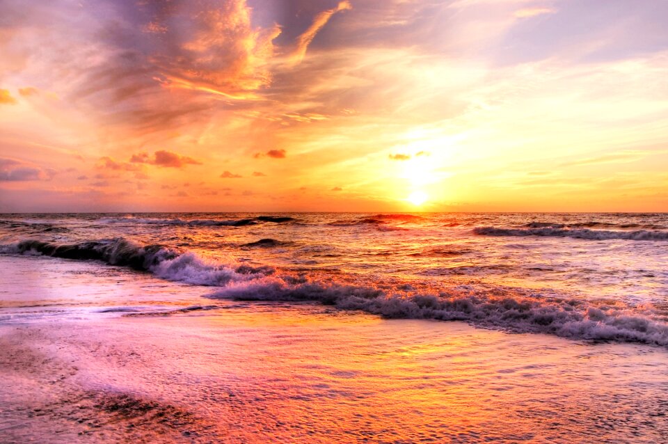 Sea nature sky