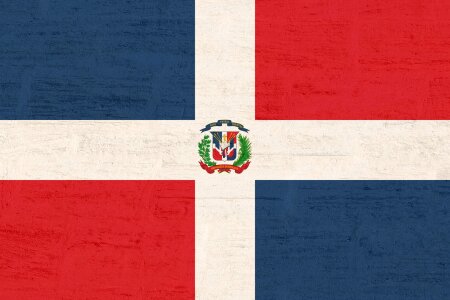 Dominican-republic blue red