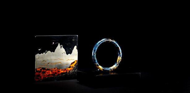 Lacquer decorative boxes bracelet