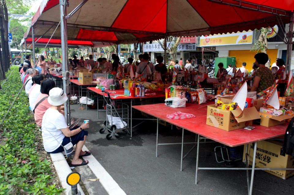 Interior of Ghost Festival Main Tent 20150822