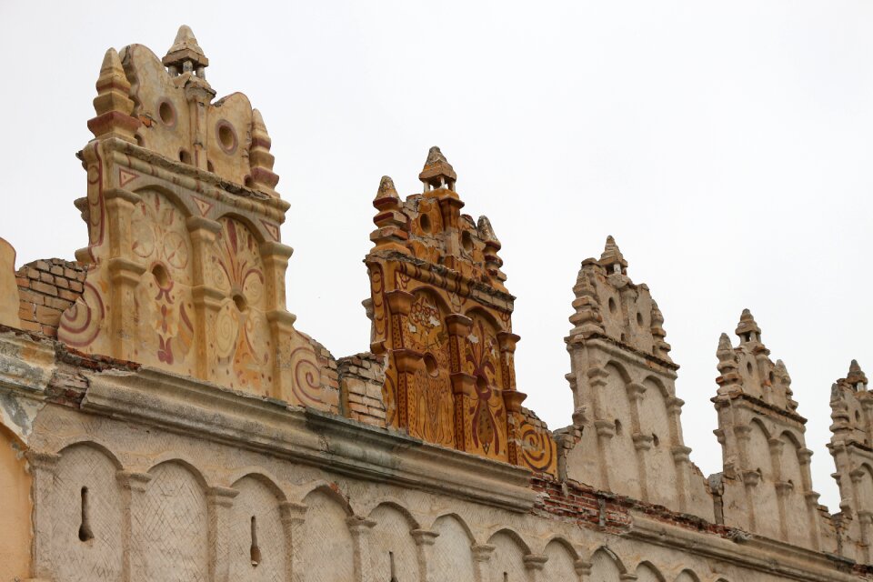 Old architecture facade