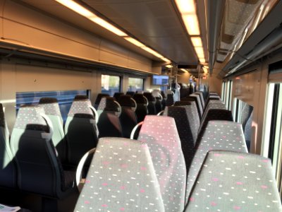 Intérieur d'un AM Desiro SNCB - NMBS - AM08