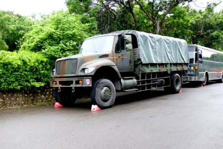 International 3.5ton 4WD Truck of ROCA 302nd Infantry Brigade Parked nearby Zhong Zheng Hall 20150606