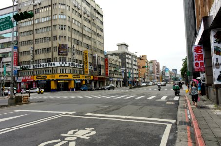 Intersection of Section 1, Jinshan South Road and Section 2, Jinan Road 20140806