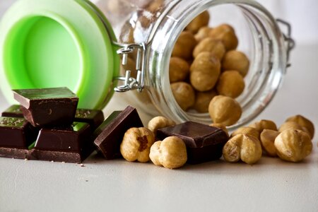 Dark chocolate breakfast food