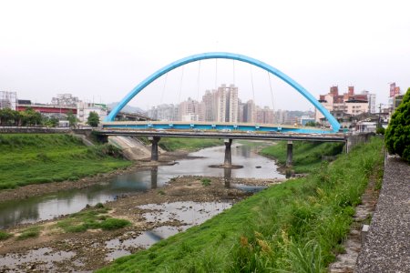 Jiangbei Bridge and Zhongshan Freewaqt Xizhi Interchange Bridge, Limen Street 20150430 photo