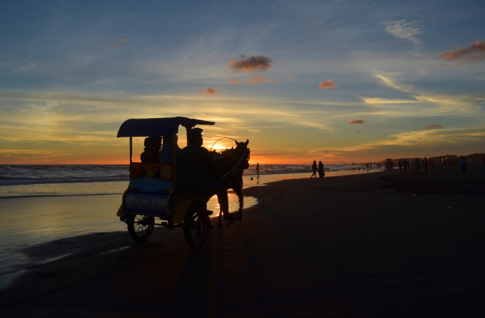 Beach landscape travel