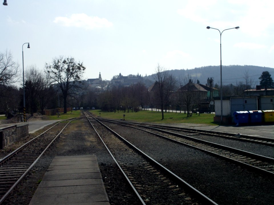 Hradec nad Moravici track end
