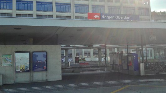 Horgen Oberdorf railway station