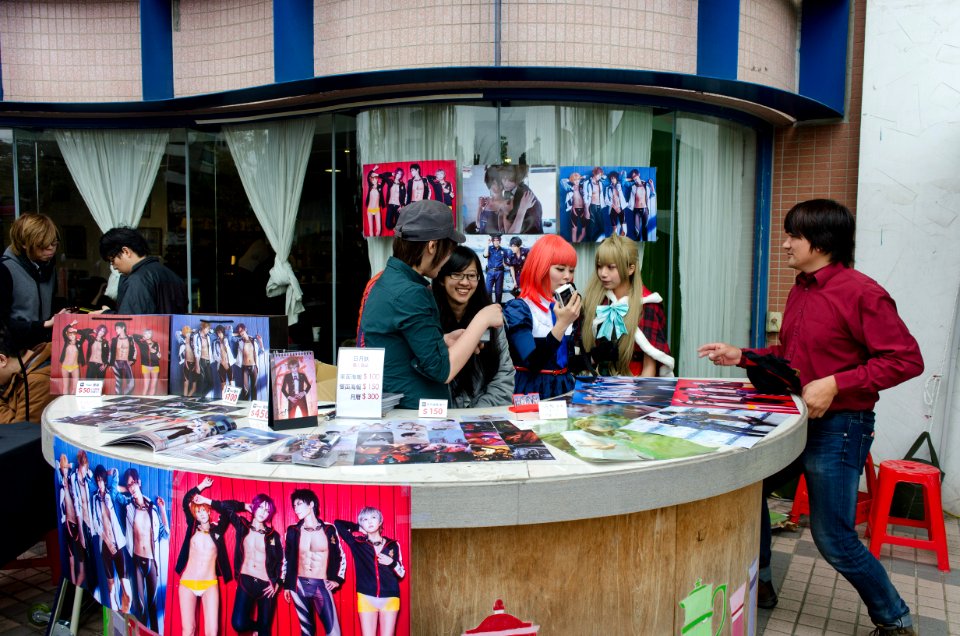 Idol Photographies Booth in 3rd Terrance of NTU Gym at CWT39 20150301
