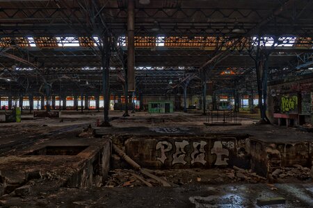 Abandoned decay lapsed photo