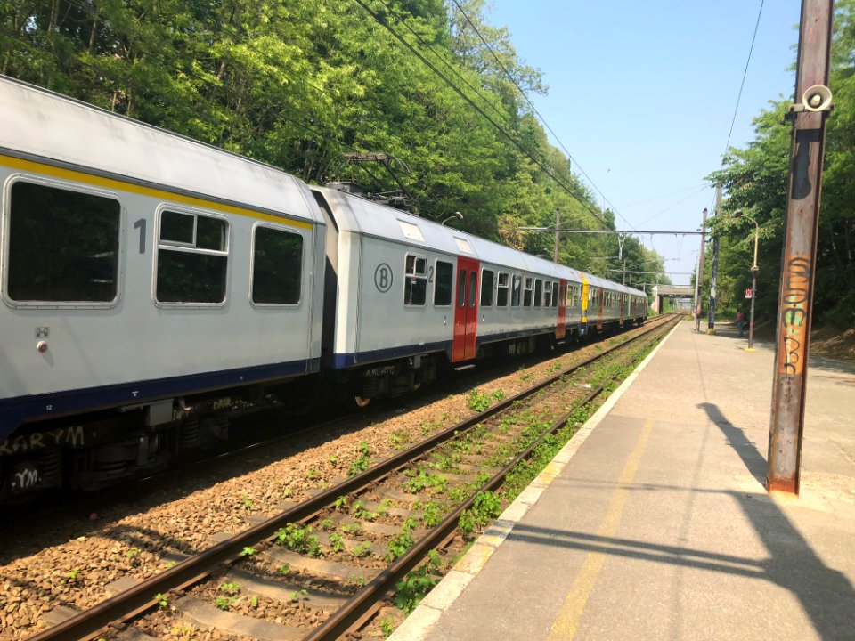 IMG 1173 - Boondaal station SNCB Class AM86 (new look)