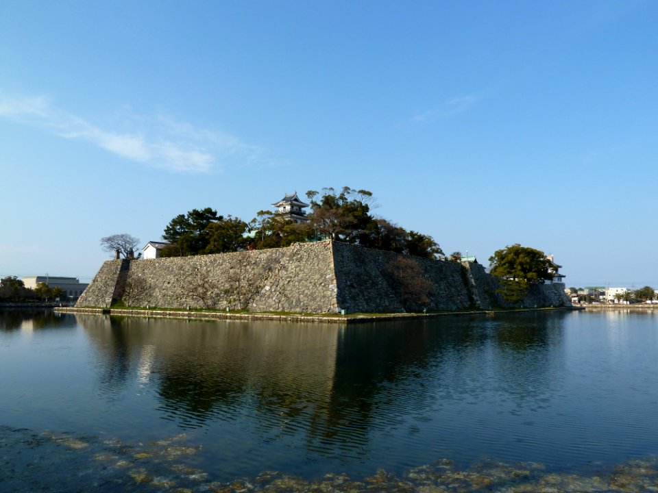 Imabari castle ishigaki