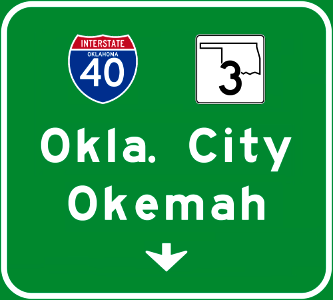 I-40 SH3 Okla.City Okemah