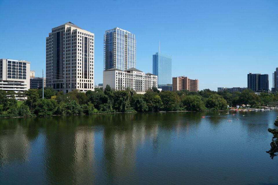 Reflection sky austin