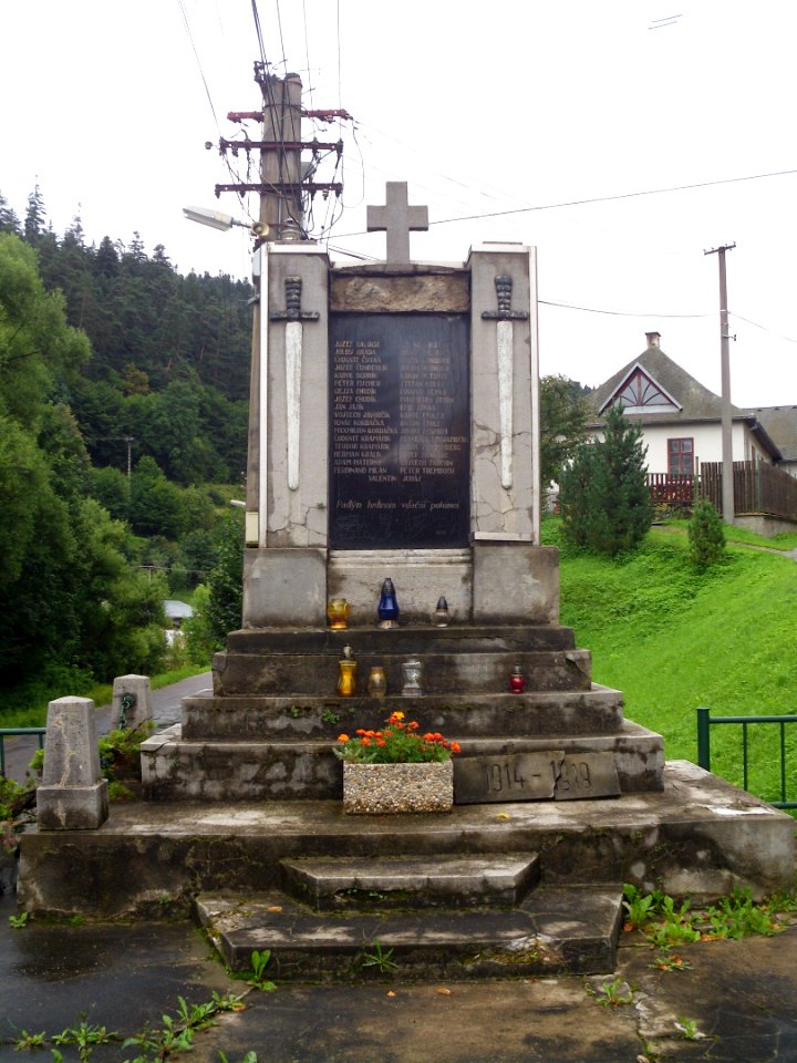 Hronec WWI monument
