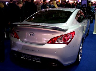 Hyundai Genesis Coupe rear Poznan 2011