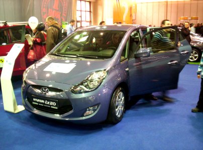 Hyundai ix20 front Poznan 2011