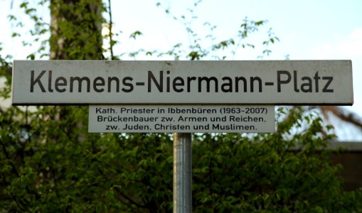 Ibbenbueren Klemens Niermann Platz 01