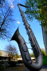Ibbenbueren Saxophone Sculpture 01