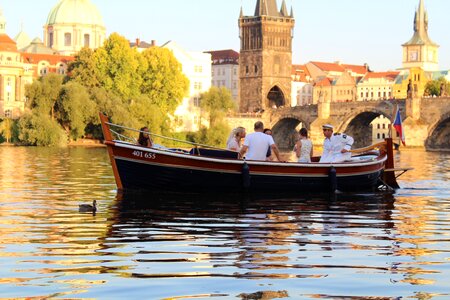 Rowboat romance charles bridge