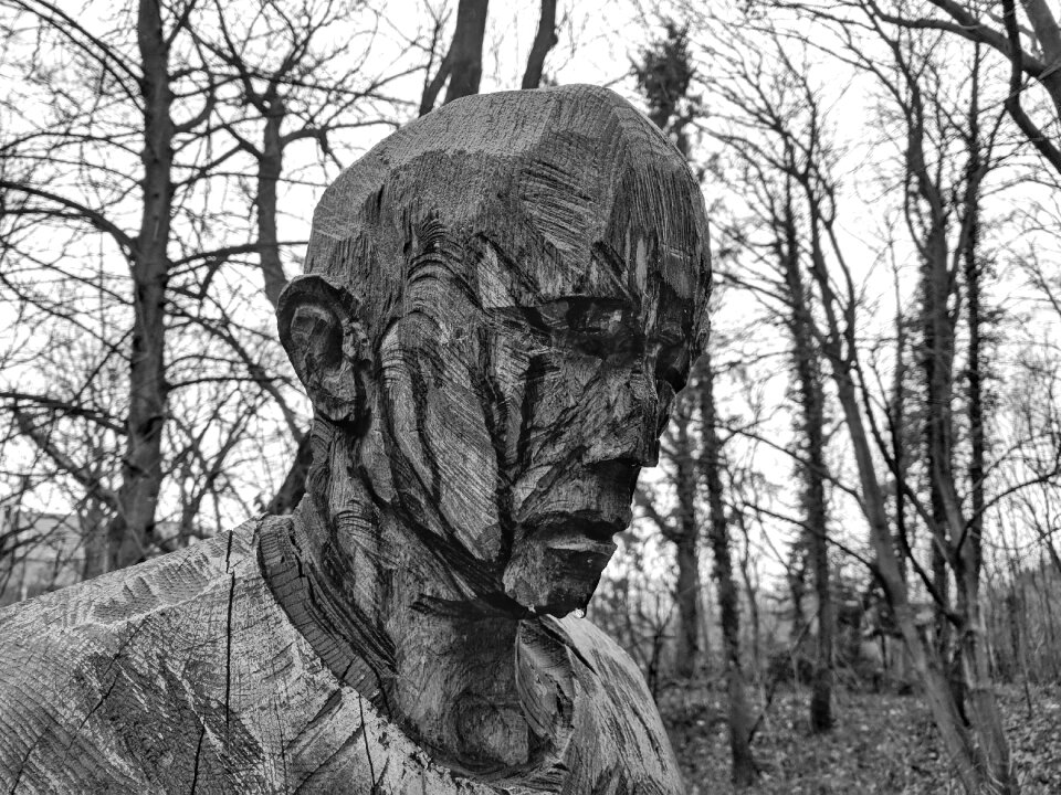Portrait view sad