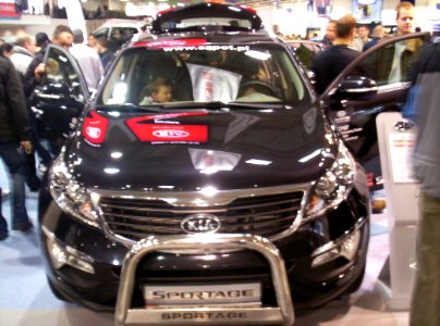 Kia Sportage III front Poznan 2011