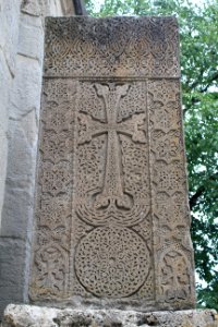 Khachkar in Haghartsin Monastery