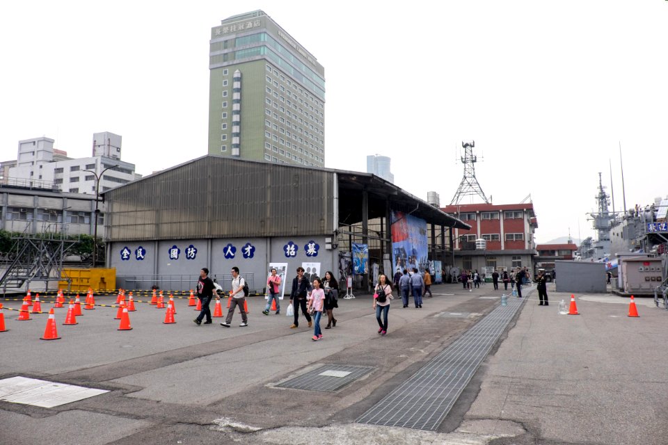 Keelung Naval Pier Basketball Court in Open Day 20150316