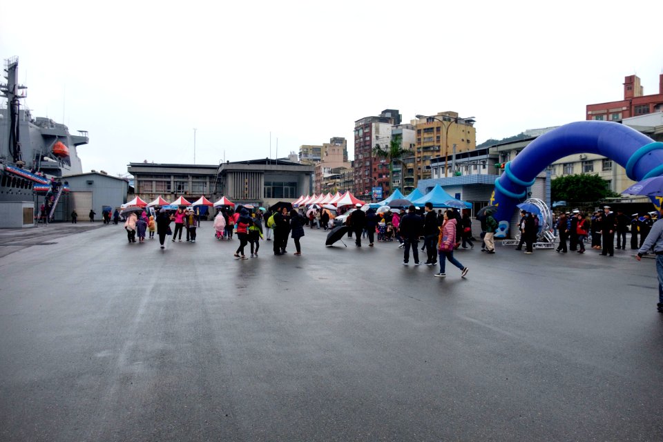 Keelung Naval Pier Ground in Afternoon 20170309