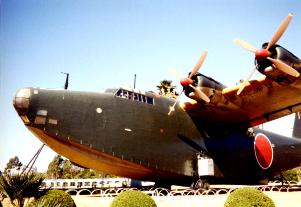 Kawanishi H8K2 No.426 Display at Museum of Maritime Science 20000209