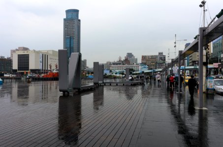 Keelung Maritime Plaza in Rainy 20170309 photo