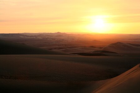 Desert sun sand photo