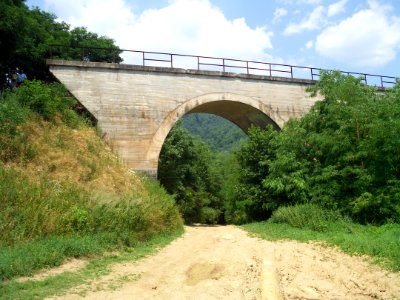 Koprassky viadukt side view