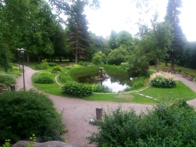 Koulupuiston lammikko