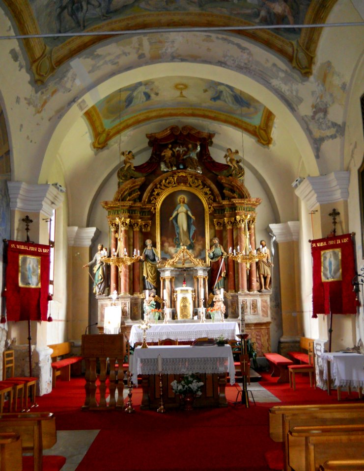 Kostanjevica na Krki - cerkev sv. Jakoba (prezbiterij)