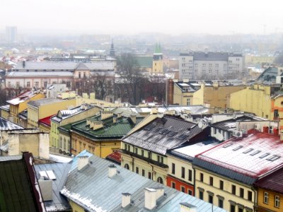 Kraków dachy Starego Miasta 03
