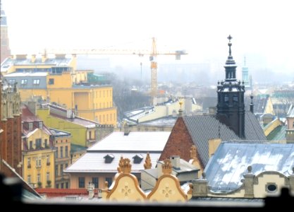 Kraków dachy Starego Miasta 10