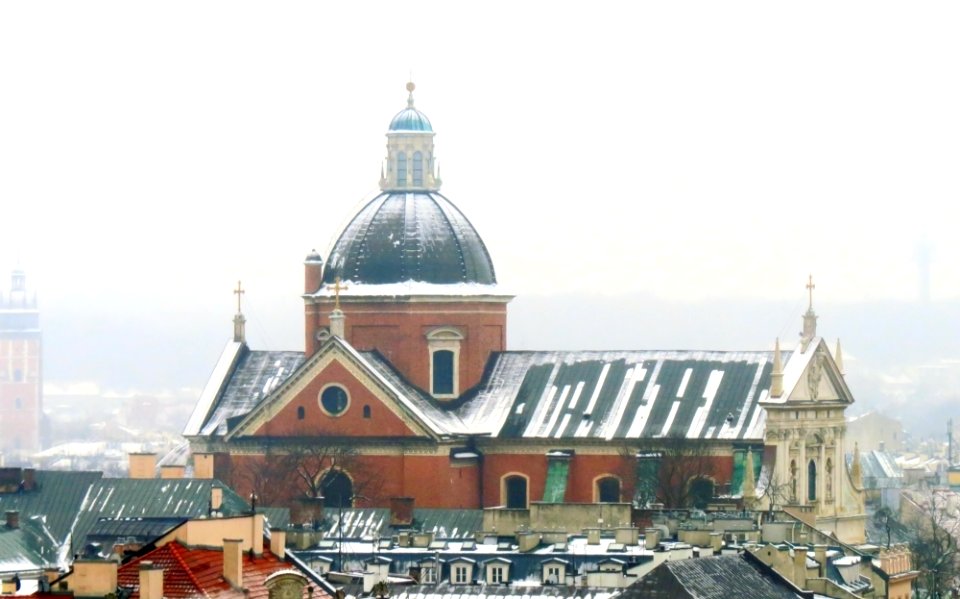 Kraków dachy Starego Miasta 08