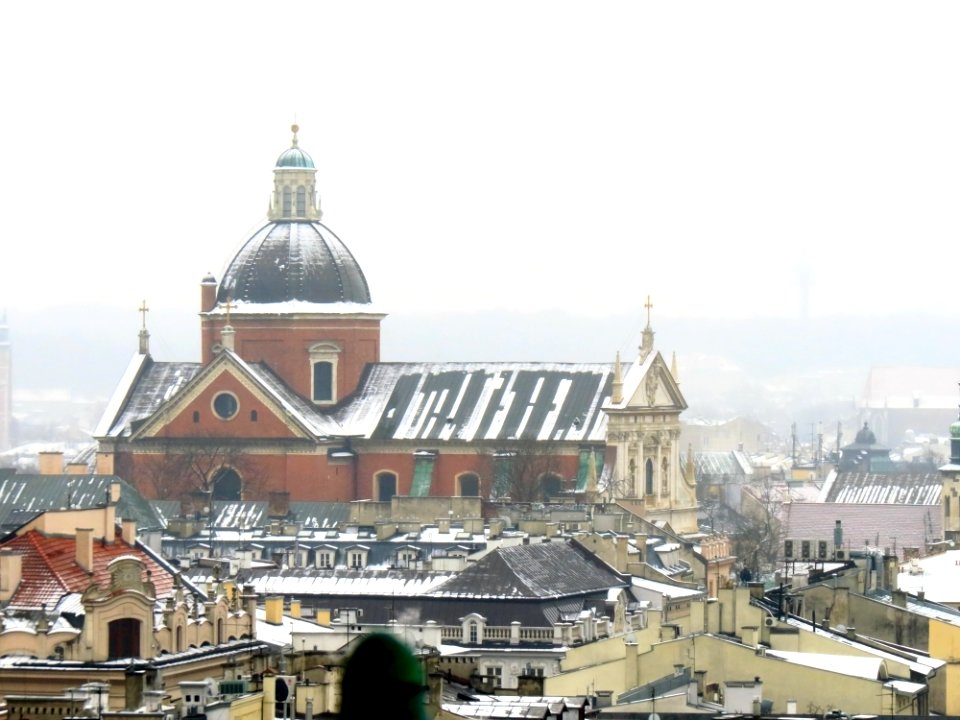 Kraków dachy Starego Miasta 06