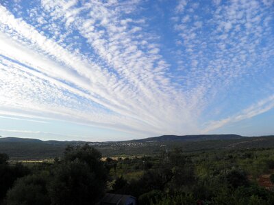 Clouds contrail atmosphere